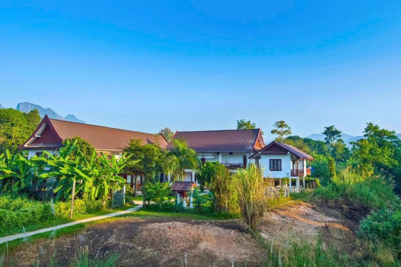 Riverside Garden Hostel Vang Vieng Εξωτερικό φωτογραφία