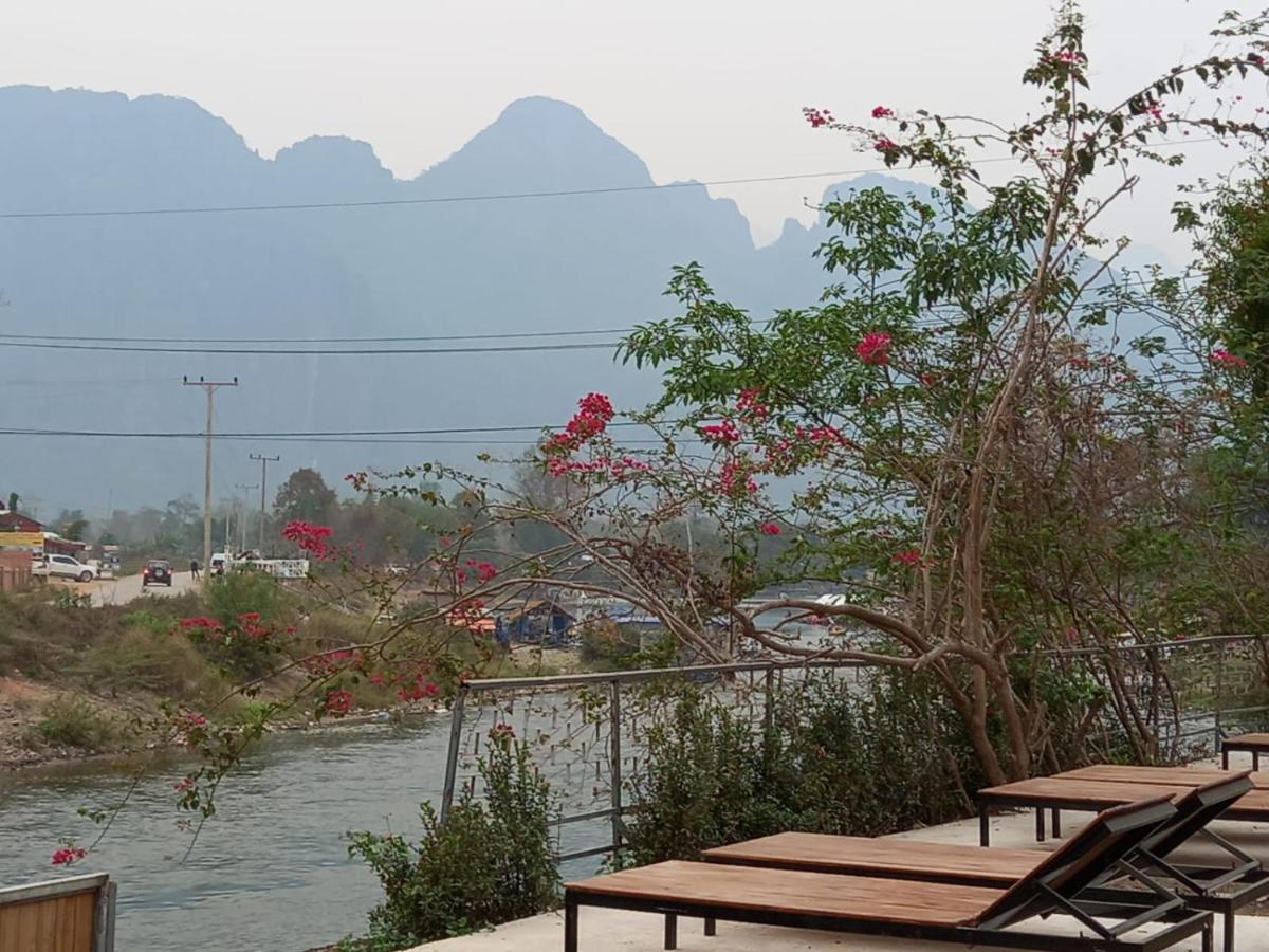 Riverside Garden Hostel Vang Vieng Εξωτερικό φωτογραφία