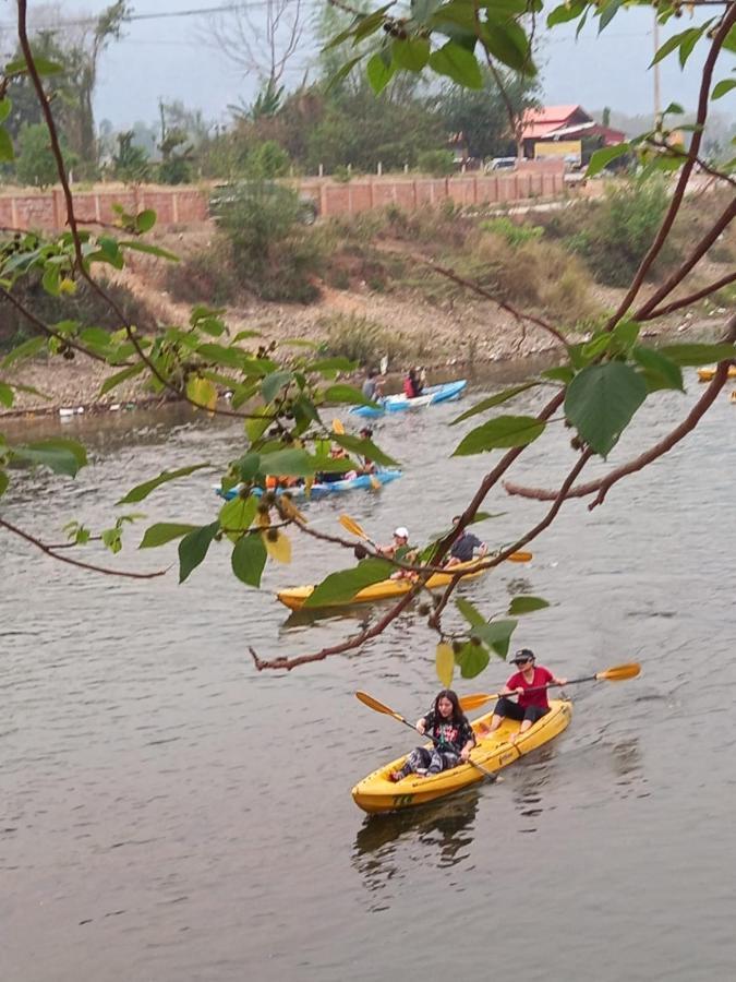 Riverside Garden Hostel Vang Vieng Εξωτερικό φωτογραφία
