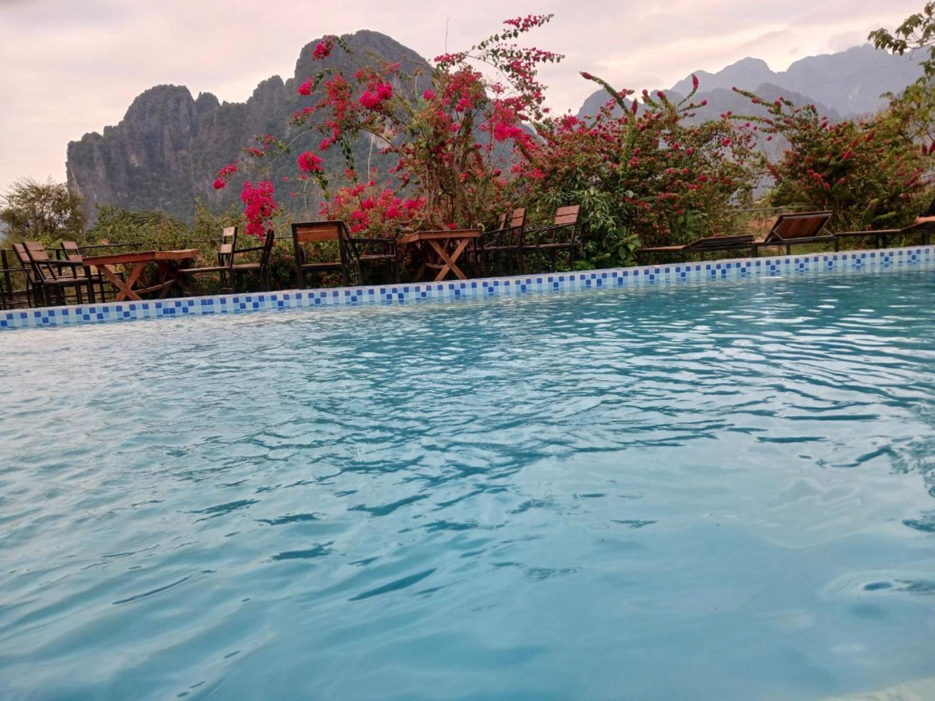 Riverside Garden Hostel Vang Vieng Εξωτερικό φωτογραφία
