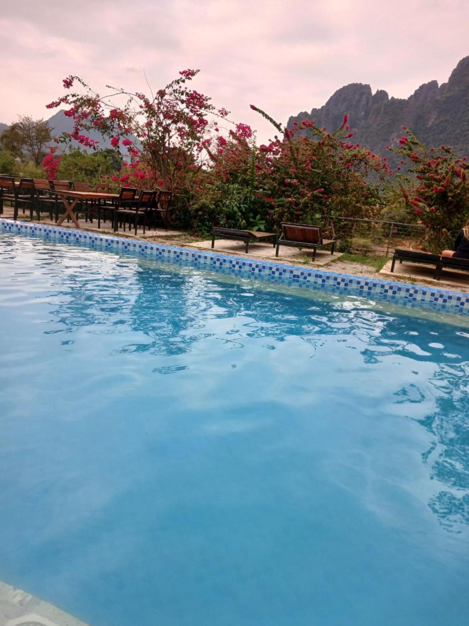 Riverside Garden Hostel Vang Vieng Εξωτερικό φωτογραφία